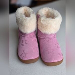 UGG Pink Star Kids Boots